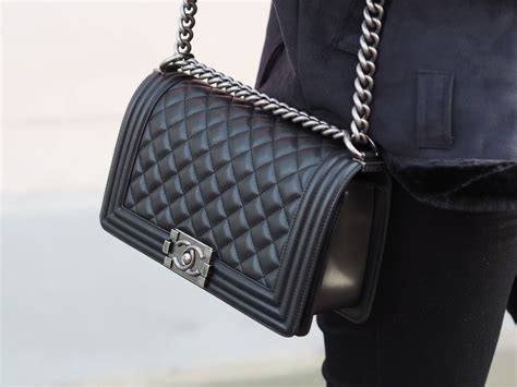 chanel digital screen boy bag